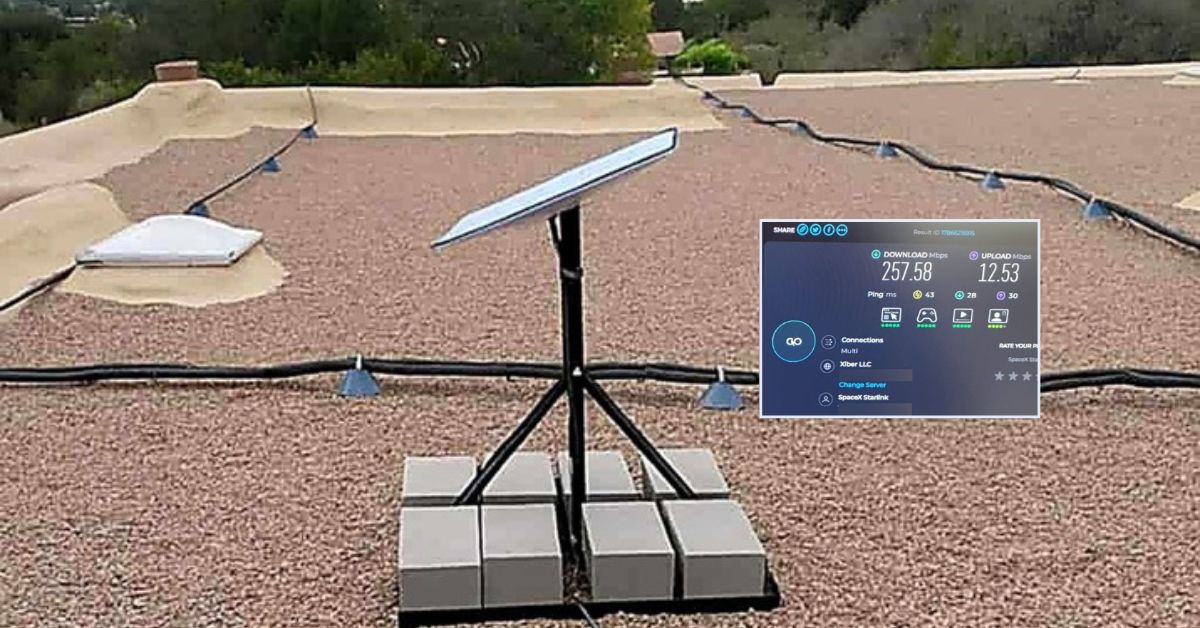 Starlink installation in Santa Fe NM