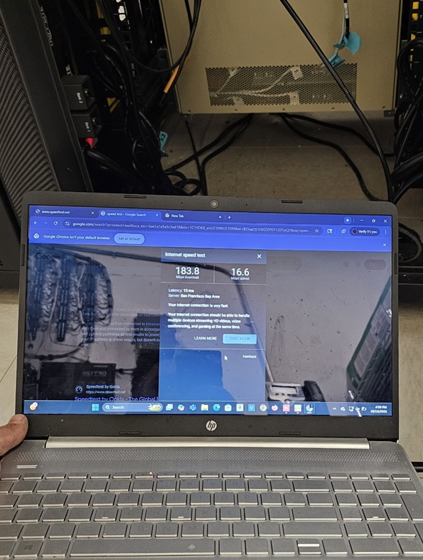 Starlink speed test Patterson CA